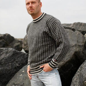 Island Fisher 100% Uld sweater Unisex
